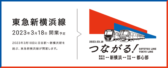 東急新横浜線開業